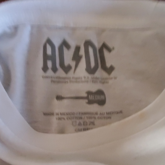 AC/DC white tee - Picture 5 of 5